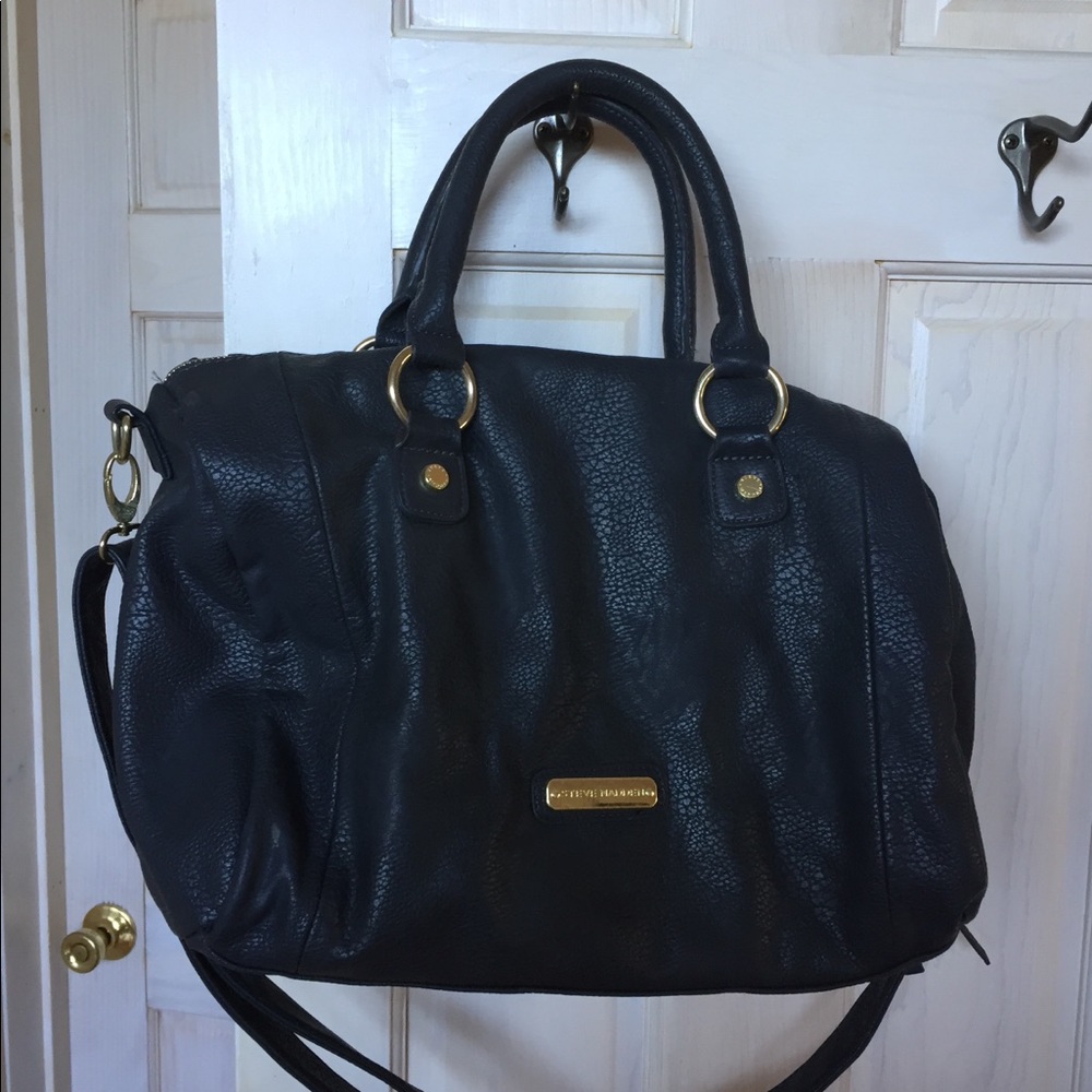 Steve Madden navy blue handbag